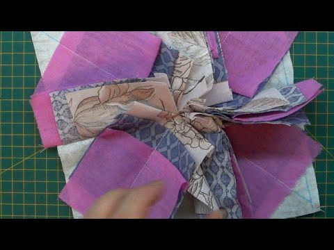 Видео: Красота из массы обрезков тонкой ткани Пэчворк в технике артишок