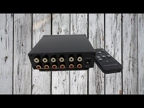 Видео: Селектор аудио сигнала