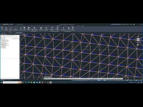 Видео: Model Studio CS Генплан. Создание поверхности рельефа и стройсетки.