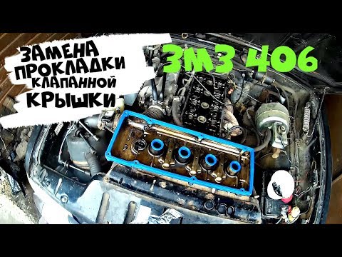 Видео: #ПОТРАЧЕНО ЗАМЕНА ПРОКЛАДКИ КЛАПАННОЙ КРЫШКИ ЗМЗ 406 ГАЗ 3110