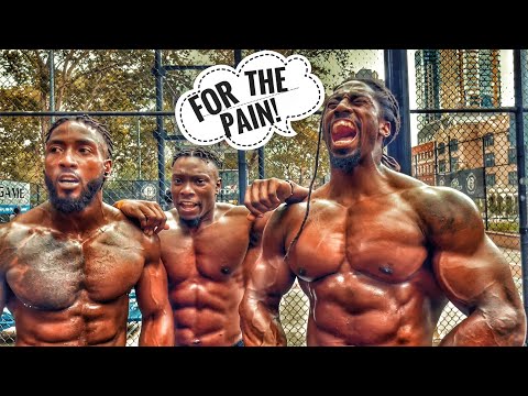 Видео: Тренировка верхней части тела для массового бодибилдинга | @BrolyGainz007 @akeemsupreme2 | Калист...