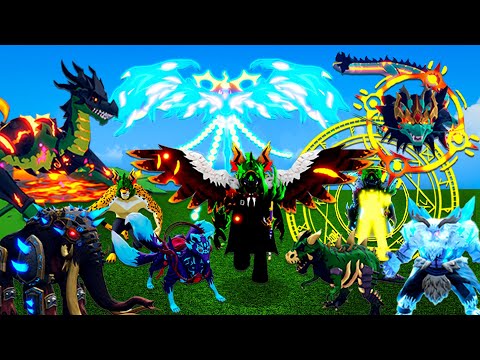 Видео: Фрукты зверя с самым высоким уроном в Blox Fruits (мастерство 600)