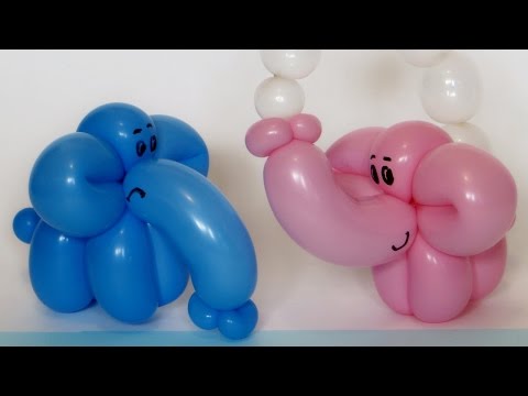 Видео: Слоненок из шарика / one balloon Elephant calf (Subtitles)