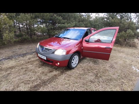 Видео: Проще лопаты! Dacia Logan 2006 г.1.6 бензин ( Renault Logan)