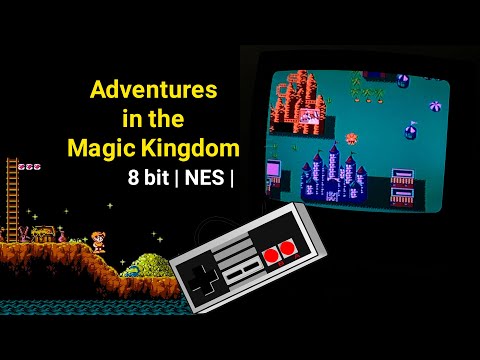 Видео: Adventures in the Magic Kingdom | Полное прохождение | NES