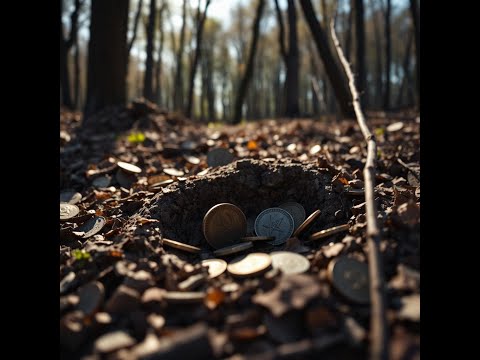 Видео: Прогулка по лесу. Монеты, окопы, дороги, лес (MaksimMantPlaza)