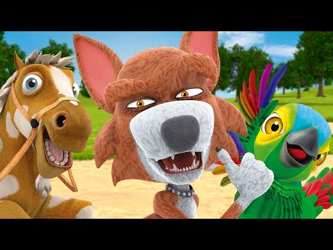 Видео: Поём без перерыва вместе с животными на ферме | Сборник песен | Детское Королевство