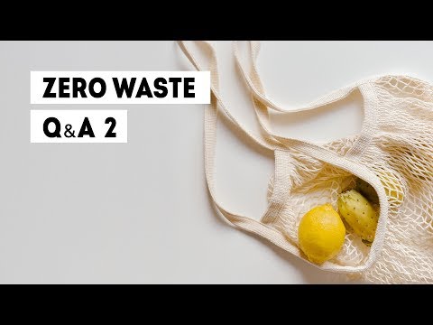 Видео: Ответы на вопросы про сокращение мусора | Часть 2 | Ноль отходов