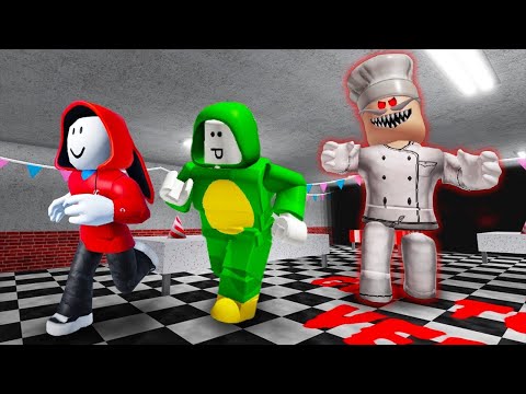 Видео: Побег Из Пицерии - Roblox Obby