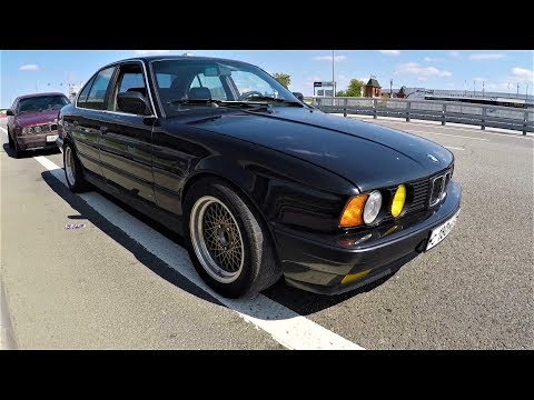 Видео: ГОНКИ: BMW e34 M50 st1 vs M50 Vanos