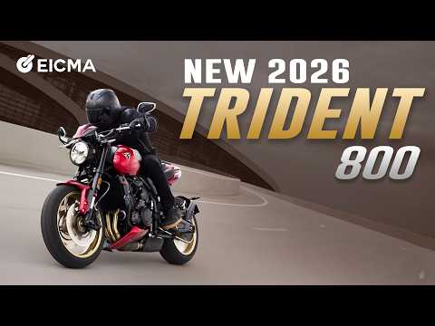 Видео: Новый Triumph Trident 800 2026 года | Все, что вам нужно знать!