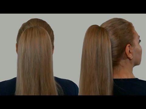Видео: Прически Самой Себе Видео Урок: Как Сделать Высокий Хвост с Начесом| Смотреть Онлайн