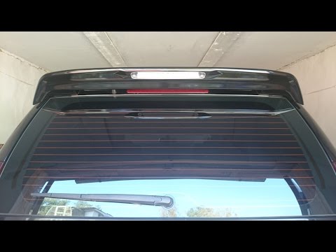 Видео: Установка спойлера на ПРАДО 120