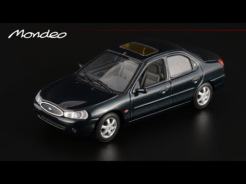 Видео: Лучший семейный автомобиль в мире: Ford Mondeo Mk II 1996 • Minichamps • Масштабные модели 1:43