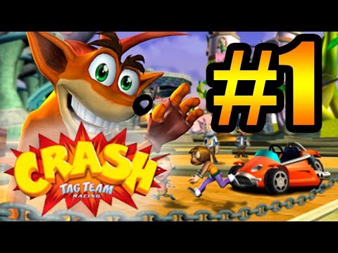 Видео: Прохождение Crash Tag Team Racing (PS2) #1 - Mystery Island