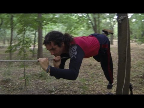 Видео: Навесная переправа