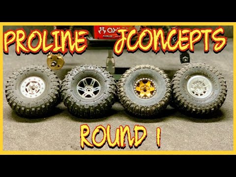 Видео: Тест гусеничных шин, раунд 1. JConcepts против Proline. Кто победит?