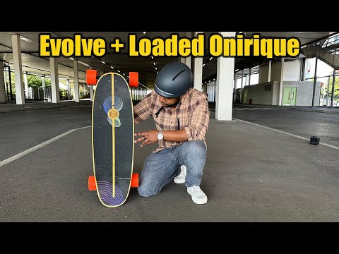 Видео: Evolve + Loaded Boards - первые впечатления от электрического скейтборда Onirique