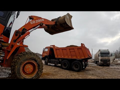 Видео: КамАЗ 65115 первый выезд после зимовки