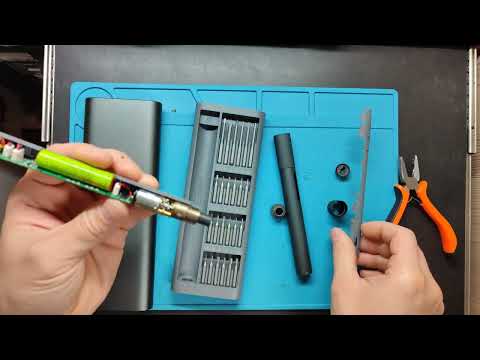 Видео: Разбор отвёртки Mijia Electric Screwdriver 24 in 1 MJDDLSD003QW 