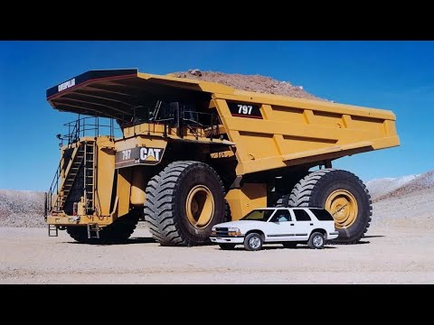 Видео: Машины монстры! Самые огромные механизмы!