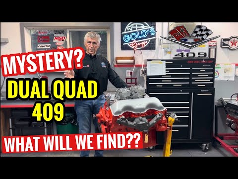Видео: Сборка двухквадрового двигателя Chevrolet 409 - Разборка - Что мы найдем внутри этого РЕДКОГО дви...