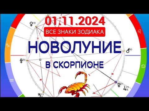 Видео: 🌖НОВОЛУНИЕ В СКОРПИОНЕ 1.11.2024 🌎 ВСЕ ЗНАКИ ЗОДИАКА