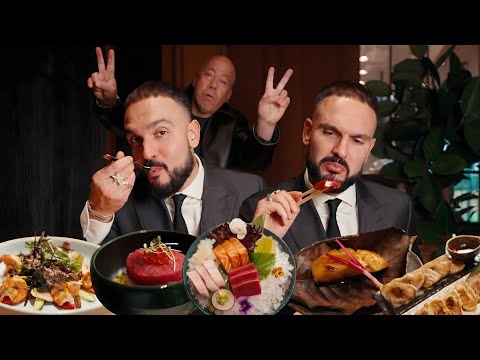 Видео: Счёт на 77.000₽ и встреча с Аркадием Новиковым. Обзор на FUMISAWA SUSHI, Артем Карисалов