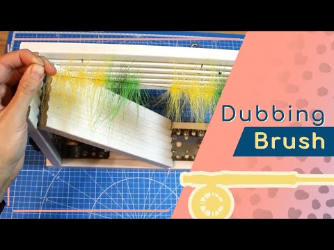 Видео: Изготовление даббинг браша (dubbing brush). На примере простого стримера и мыши из меха оленя.