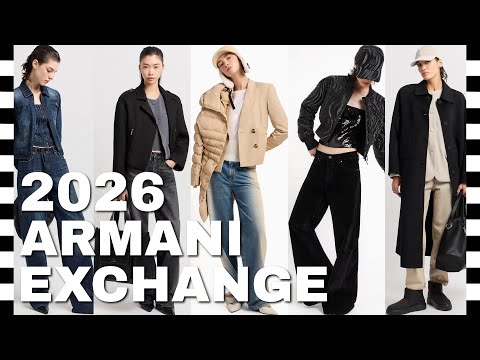 Видео: ✔️ ARMANI EXCHANGE - лукбук коллекции осень-зима 2025-2026