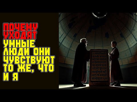 Видео: ПОЧЕМУ УХОДЯТ УМНЫЕ ЛЮДИ ОНИ ЧУВСТВУЮТ ТО ЖЕ, ЧТО И Я