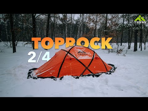 Видео: Намет Terra Incognita TopRock 2 / TopRock 4