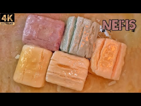 Видео: ASMR 🩷 NEFIS 🩷 Soaked Soap || АСМР Размокшее Мыло 🩷 Целебные Травы #asmr