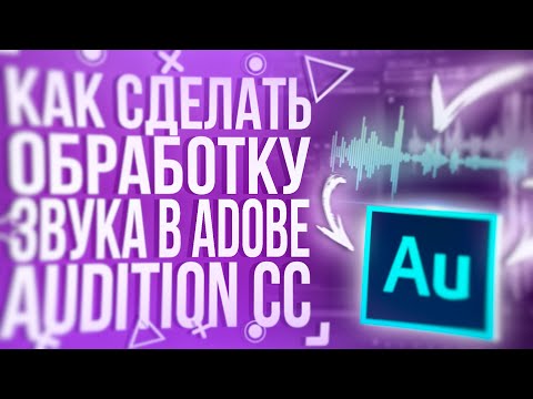 Видео: ЗАПИСЬ И ОБРАБОТКА ГОЛОСА В ADOBE AUDITION ЗА ПАРУ МИНУТ | Туториал