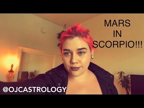 Видео: Натальный Марс в Скорпионе по OJC Astrology