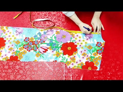 Видео: ОЧЕНЬ ЛЕГКО ВЫРЕЗАТЬ И ШИТЬ ПЛАТЬЕ 👗 нет ничего проще, чем эта швейная мастерская @Zeliş