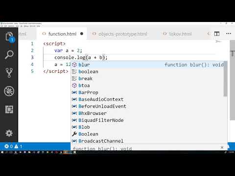 Видео: hoisting, замыкание, по ссылке, по значению (проверяю студентов)