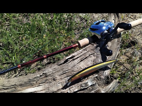 Видео: На рыбалку с моим новым  "олдскульным"  кастинговым комплектом из Японии.