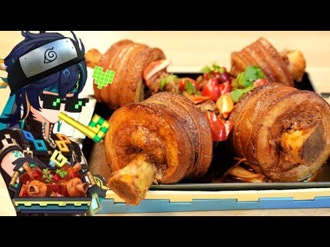 Видео: Поделитесь с Ахав(Наруто)! Особое блюдо Кинича (Sasuke),  «Награда охотника на заврианов» /【Genshin】