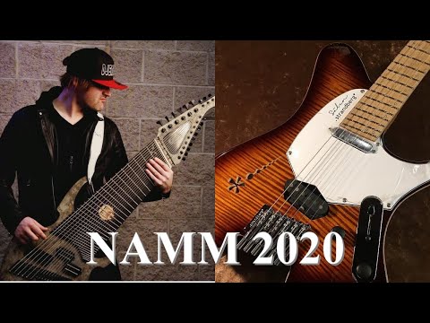 Видео: Strandberg гитары, Jared Dines (и много ещё чего). NAMM2020
