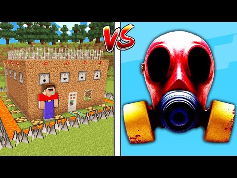 Видео: МАСКА POPPY PLAYTIME 3 ПРОТИВ САМЫЙ ЗАЩИЩЕННЫЙ ДОМ В МАЙНКРАФТ | Глазастая Морда Minecraft