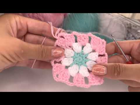 Видео: Вязание красивого узора крючком 🧶 Пошаговый crochet tutorial