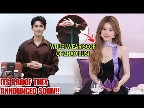 Видео: У Лэй носит шарф Чжао Луси?! Доказательство того, что они наконец-то выходят на публику! 😱💖