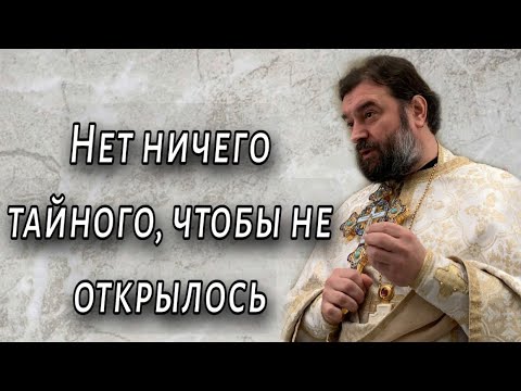 Видео: И волосы на голове вашей сочтены..Протоиерей  Андрей Ткачёв.