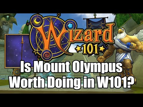 Видео: Стоит ли посещать гору Олимп в Wizard101?