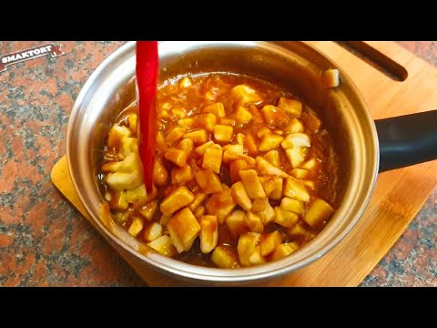 Видео: Бананы в Карамели Начинка для Капкейков и Тортов