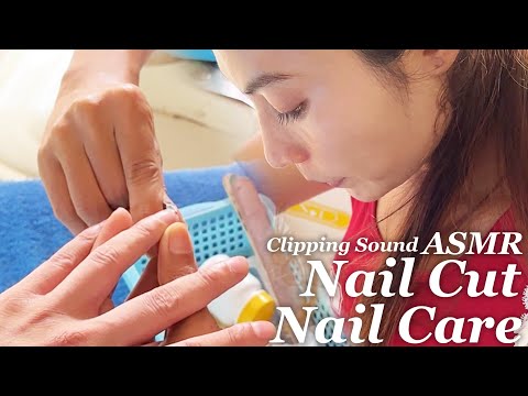 Видео: Стрижка ногтей/Уход за ногтями - Камбоджийский парикмахер ACMP/ASMR