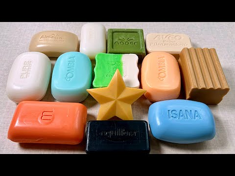 Видео: ASMR soap cutting 💚 Резка мыла АСМР