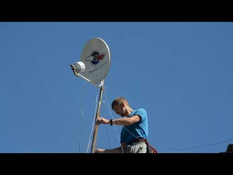 Видео: Установка Mikrotik sxt lte kit на спутниковую антенну