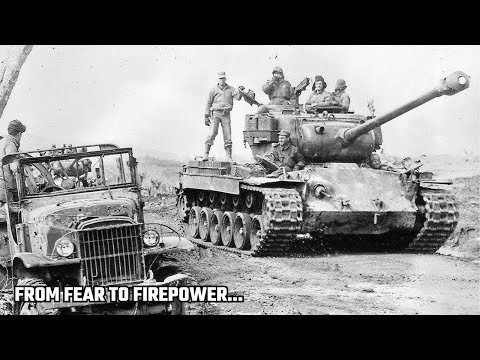 Видео: День, Когда Немецкие Экипажи Смеялись Над 90-Мм Pershing — А Потом Наблюдали, Как Их «Тигры»